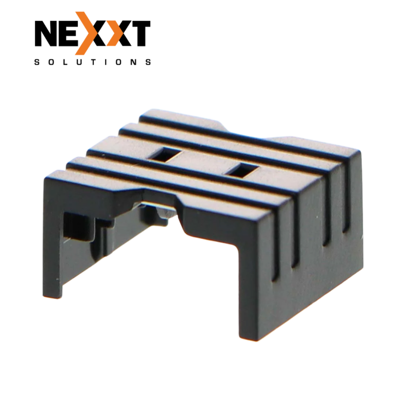 Jack Keystone Nexxt Cat 6 RJ45 sin Blindaje Tipo 110 Negro PCGKJC6TYRJBK