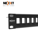 Panel de Parcheo Modular Nexxt de 24 Puertos para Keystone RJ45