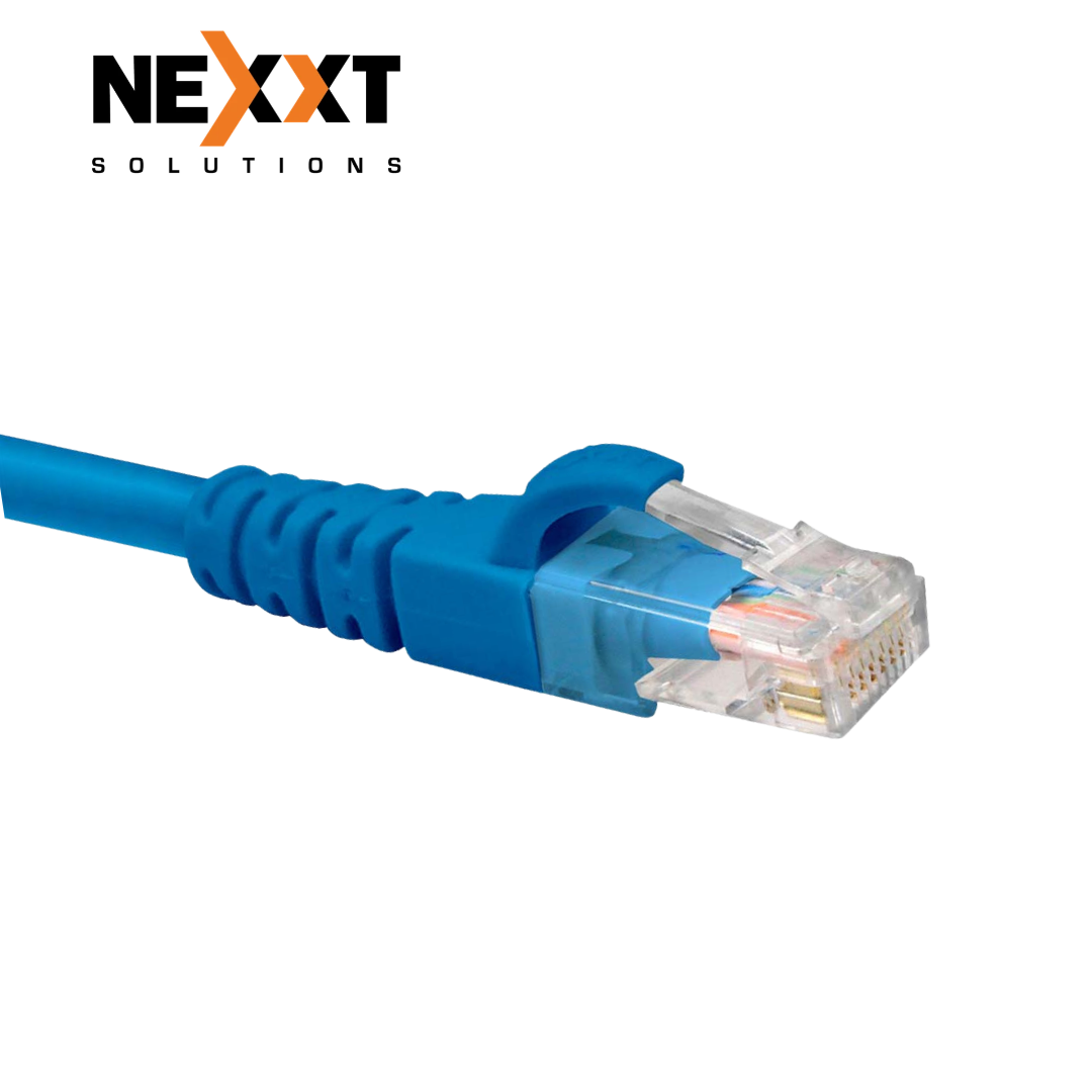 Patch Cord Nexxt Cat6 UTP 24 AWG 10 ft (3 m) AB361NXT23 Azul Patch Cord Nexxt Cat6 UTP 24 AWG 10 ft (3 m) AB361NXT23