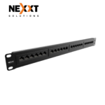 Patch Panel Nexxt Cat 6 de 24 Puertos para Rack de 19 Pulgadas AW191NXT06