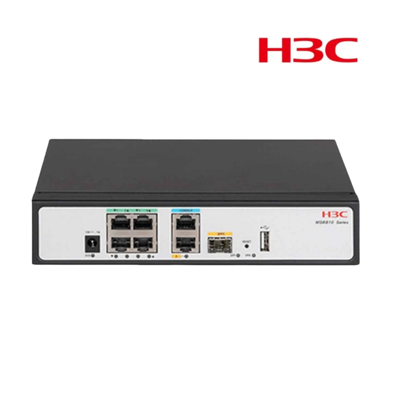Router H3C MSR810-EI Gigabit Empresarial con 2 Puertos WAN y USB