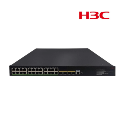 Switch H3C S5170-28S-HPWR-EI PoE+ 24 Puertos Gigabit, 4 SFP 10G y 370 W
